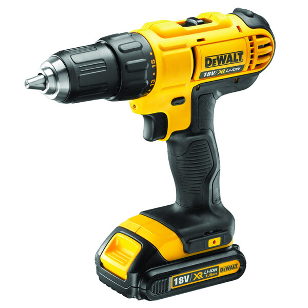 Винтоверт акумулаторен Dewalt DCD771C2, 18.0 V, 1.3Ah