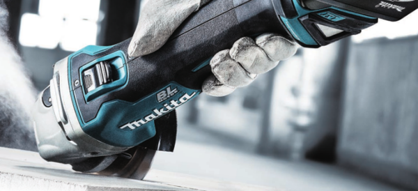 Ъглошлайф акумулаторен Makita DGA504, безчетков, 18.0 V, 5.0Ah, ф 125мм