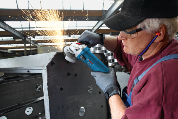 Ъглошлайф електрически Bosch GWS 9-115, 900 W, ф 115мм