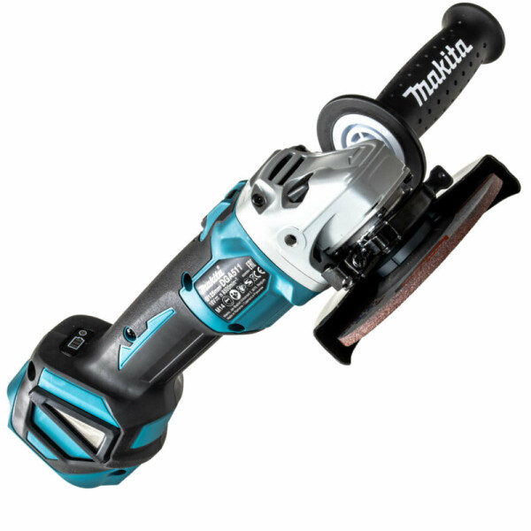 Акумулаторен ъглошлайф безчетков Makita DGA511Z, 18V, регулиране на обороти