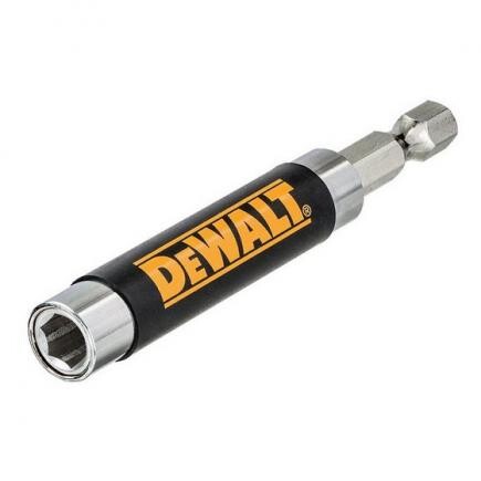 Държач за накрайници и битове магнитен 1/4"х80 мм Dewalt DT7701