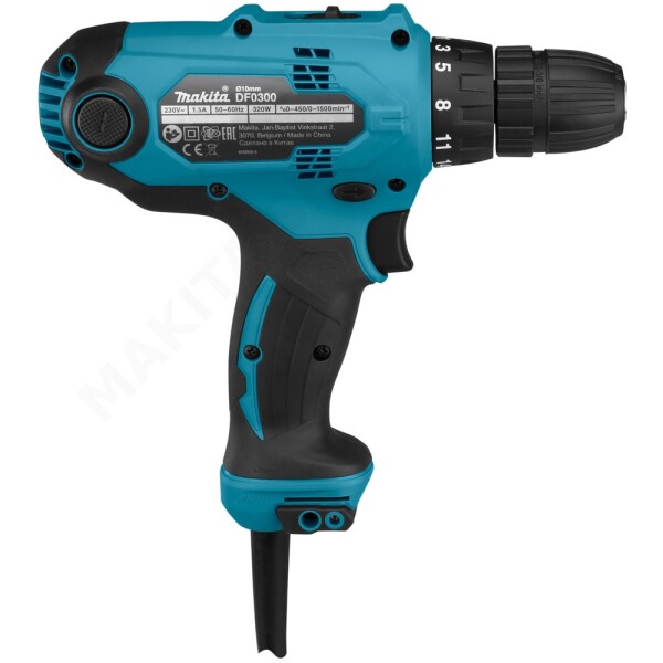 Винтоверт електрически Makita DF0300, 320W, 56Nm