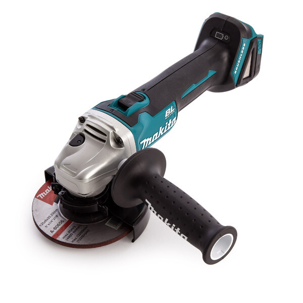 Ъглошлайф акумулаторен безчетков Makita DGA506RTJ, 18V 5.0Ah