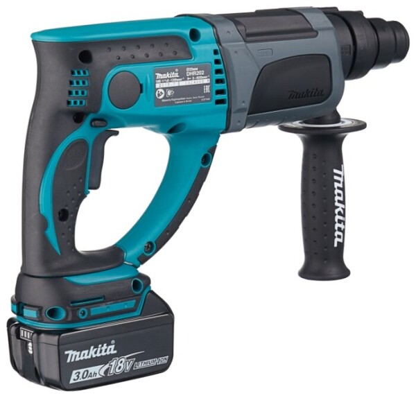 Перфоратор SDS-plus акумулаторен Makita DHR202RFE 18V, 3.0Ah