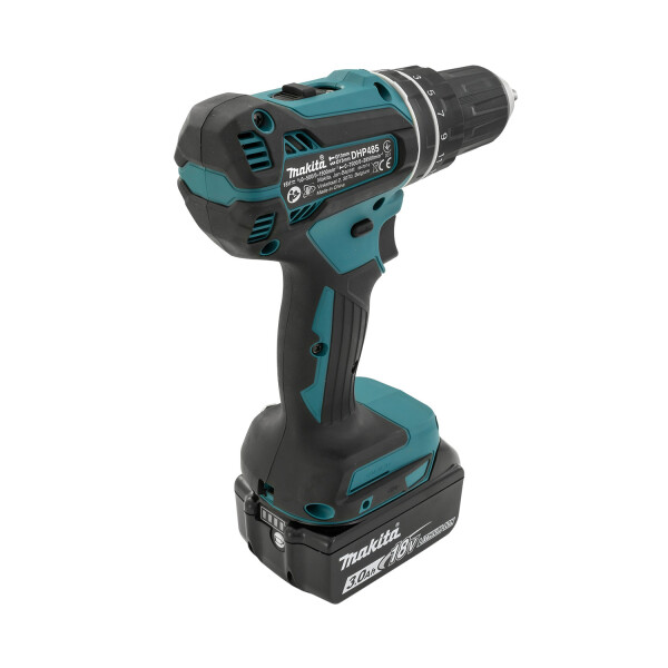 Акумулаторен ударен винтоверт Makita DHP485RFJ, 18V, 3.0Ah