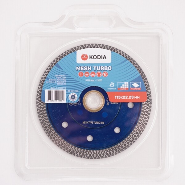 Диамантен диск за плочки непрекъснат ф 115x1.7x22.2 мм