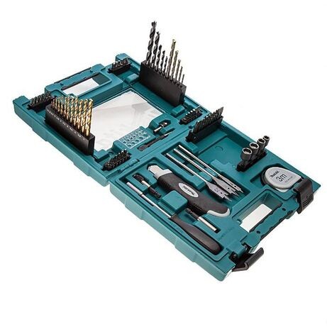 Комплект накрайници и свредла Makita 71 бр., 1/4", D-33691