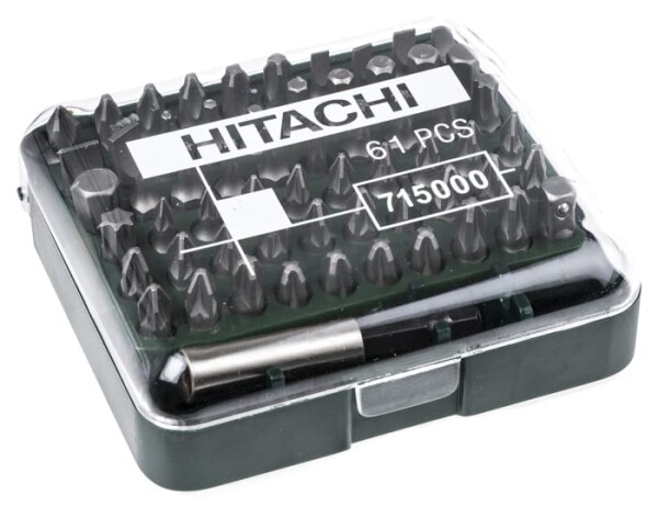 Комплект накрайници (битове) HiKOKI-Hitachi, 61 бр, 1/4"
