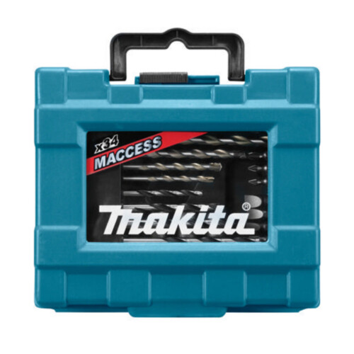Комплект накрайници (битове) и свредла Makita, 34 бр, 1/4"