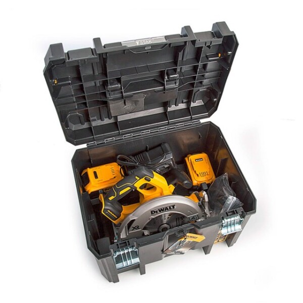 Циркуляр акумулаторен DeWALT DCS570P2, 18V, 5Ah, ф184мм