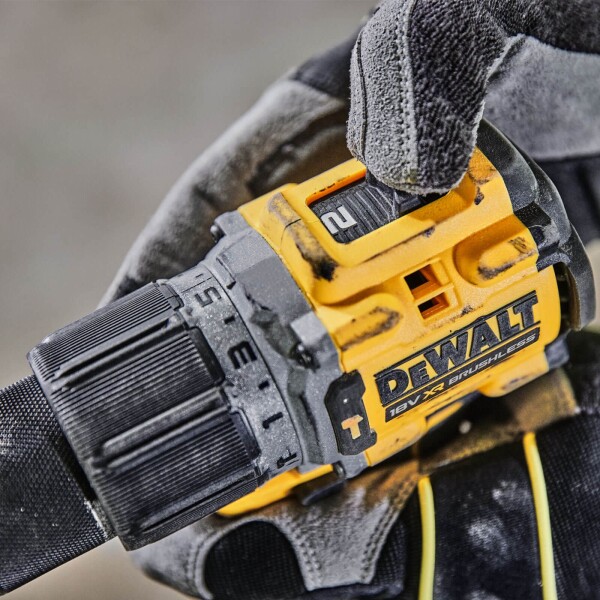 Винтоверт ударен акумулаторен DeWalt DCD805E2T, 18V, 1.7Ah, 90Nm
