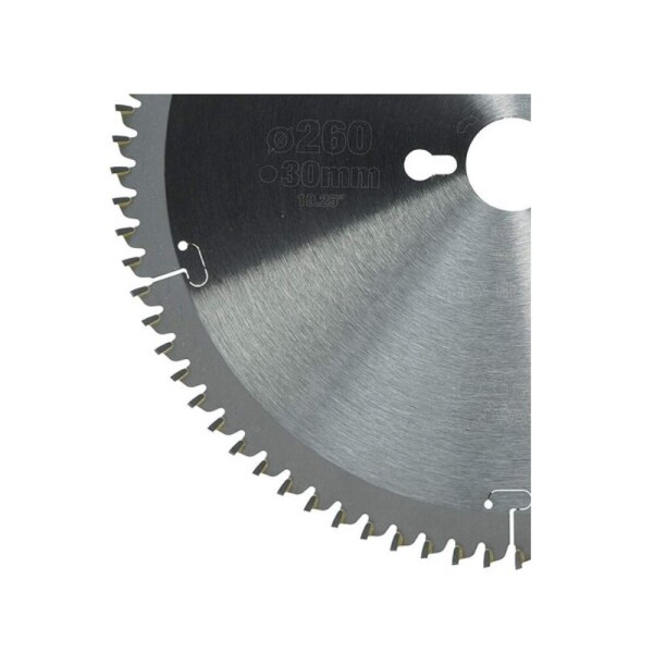 Диск циркулярен за ламинат Dewalt 260x30x1.8мм, 80z