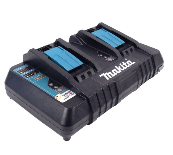 Комплект Makita 4 x BL1860B (18V, 6.0Ah) и двойно зарядно DC18RD