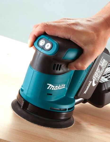 Ексцентършлайф акумулаторен Makita DBO180Z, 18V, ф 125 мм