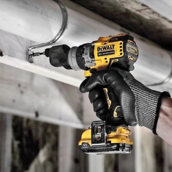 Винтоверт акумулаторен DeWALT DCD703NT, 12V, 57.5 Nm, без батерии и зарядно