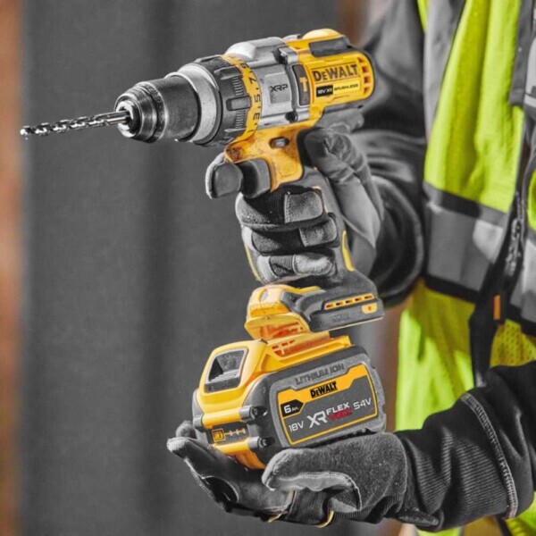 Винтоверт ударен акумулаторен DeWALT DCD999T1 XR FLEXVOLT, 54V, 6.0Ah