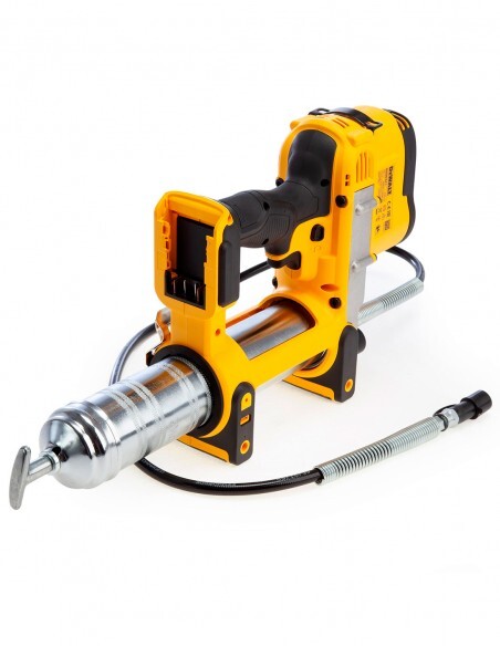 Такаламит акумулаторен DeWALT DCGG571NK, 18V, 400 см3, 690 bar