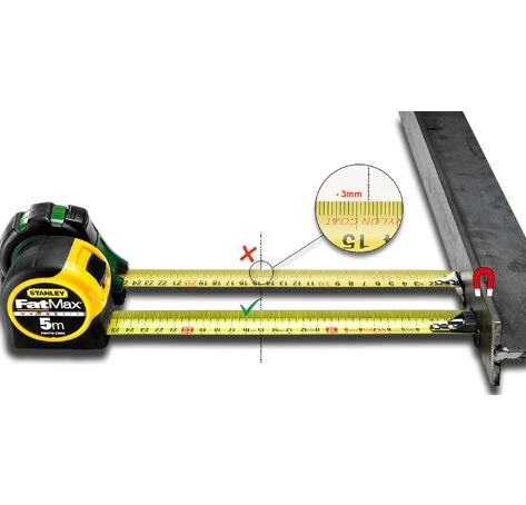 Ролетка противоударна с магнит 5м, Stanley FatMax