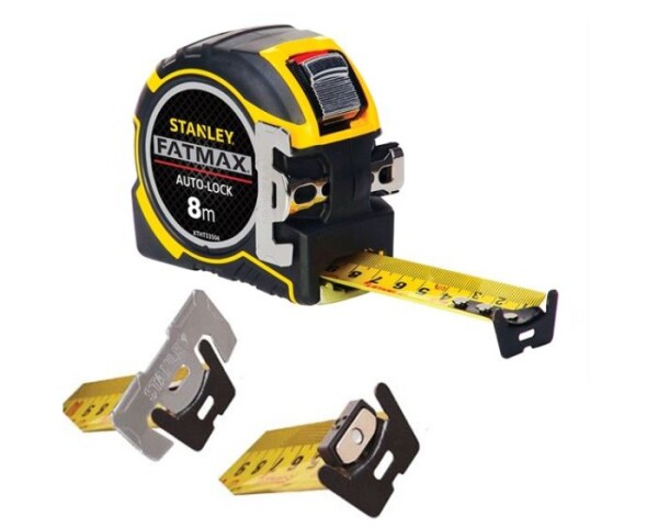 Ролетка противоударна с магнит 8м, Stanley FatMax Autolock