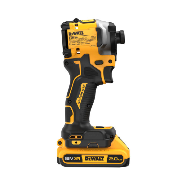 Винтоверт ударен акумулаторен (импакт) DeWalt DCF850D2T, 18V, 2.0Ah