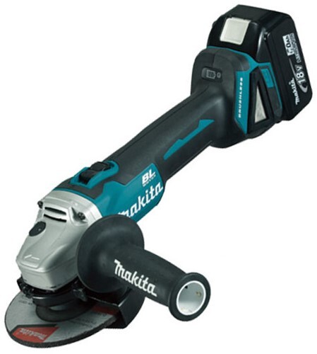 Акумулаторен ъглошлайф Makita DGA504RTJ, 125мм, 18 V, 5 Ah