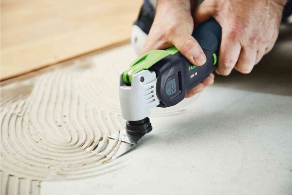 Акумулаторен мултифункционален осцилиращ инструмент Festool OSC 18 E-Basic