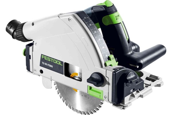 Потъващ циркулярен трион електрически Festool TS 55 FEBQ-Plus