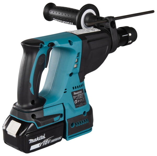 Акумулаторен перфоратор Makita DHR243Z с една батерия 18 V 5 Ah и куфар Makpac