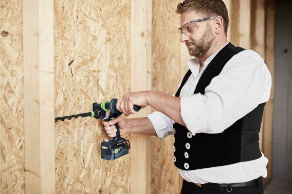 Акумулаторен винтоверт Festool QUADRIVE TDC 18/4 I-Basic