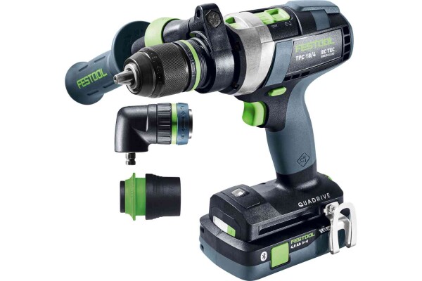 Акумулаторен ударен винтоверт Festool QUADRIVE TPC 18/4 5.0/4.0 I-Set