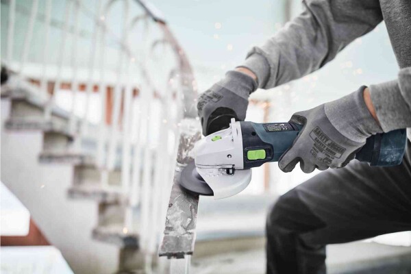 Акумулаторен ъглошлайф Festool AGC 18-125 EB-Basic с батерия BP 18 Li 5,0 ASI и зарядно TCL 6