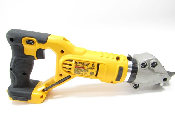 Акумулаторна ножица за ламарина DeWALT DCS496N, 18V, 0-1.3 мм
