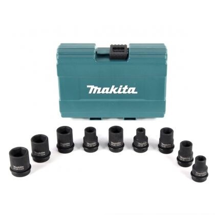 Комплект ударни вложки Makita 8-21 мм, 1/2" B-66232