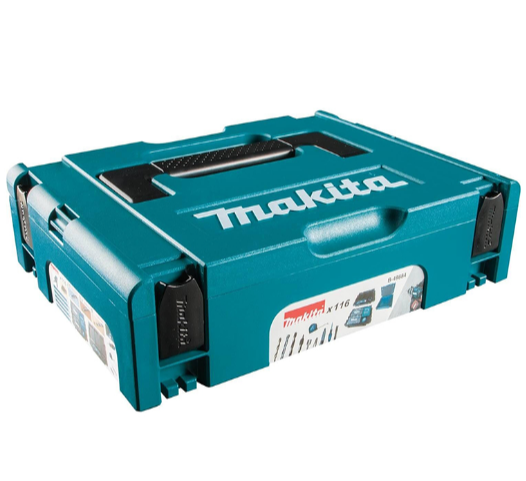 Комплект битове, свредла и ръчни инструменти Makita 116 части, B-49884
