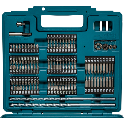 Комплект свредла, битове и инструменти Makita 256 части, E-11689