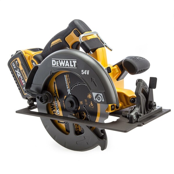 Акумулаторен ръчен циркуляр DeWALT DCS578T2, Ф 190мм, 54V, 6Ah