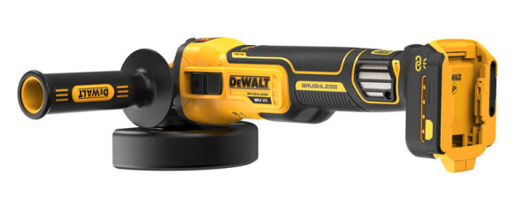 Акумулаторен ъглошлайф DeWALT DCG409VSNT, 18V, 125 мм, с регулиране на оборотите