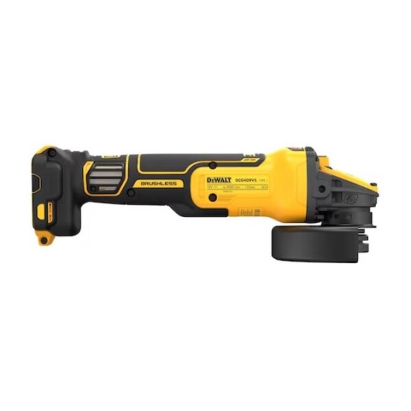 Акумулаторен ъглошлайф DeWALT DCG409VSNT, 18V, 125 мм, с регулиране на оборотите