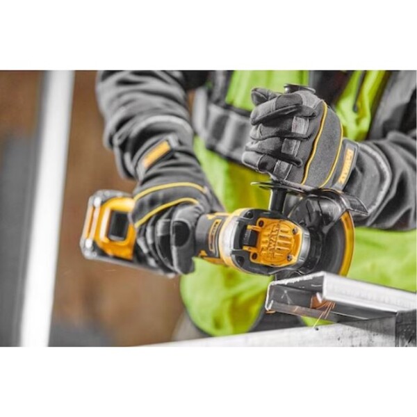 Акумулаторен ъглошлайф DeWALT DCG409VSNT, 18V, 125 мм, с регулиране на оборотите