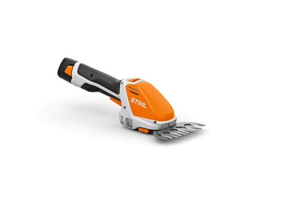 Акумулаторна ножица за трева и храсти Stihl HSA 26 с една батерия и зарядно, 10.8 V, 2 Ah