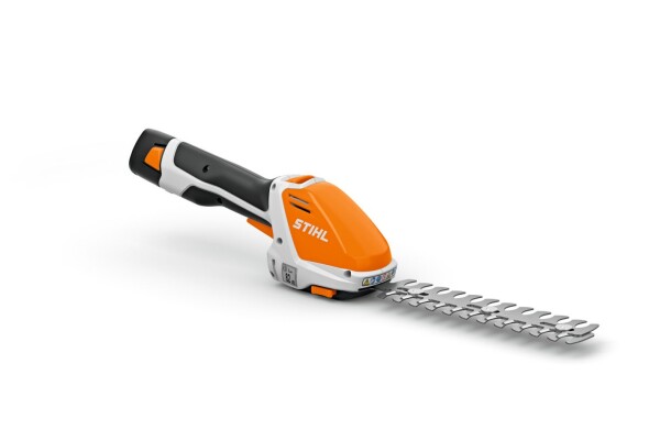 Акумулаторна ножица за трева и храсти Stihl HSA 26 с една батерия и зарядно, 10.8 V, 2 Ah