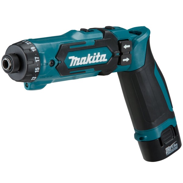 Акумулаторен винтоверт Makita DF012DSE с 2 батерии и зарядно 7.2 V