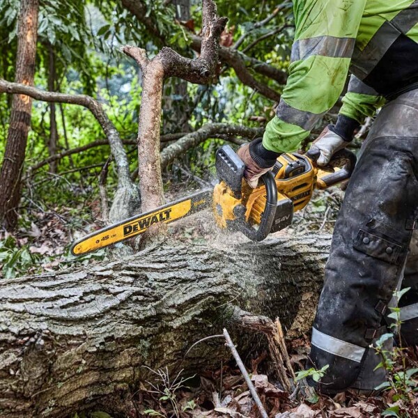 Верижен трион акумулаторен DeWALT DCMCS574NT, 54V, 45 см