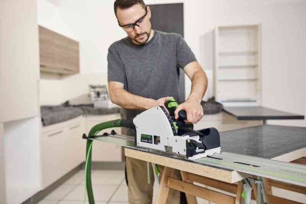 Потъващ циркуляр с подрезвач Festool TSV 60 KEBQ-Plus