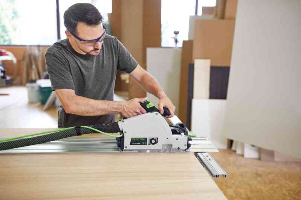 Потъващ циркуляр с подрезвач Festool TSV 60 KEBQ-Plus
