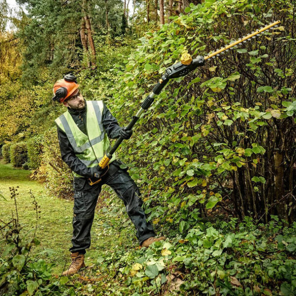 Акумулаторен телескопичен храсторез DeWALT DCMPH566N, 18V, 500 мм