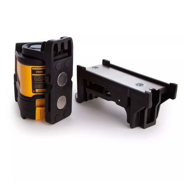 Линеен лазерен нивелир DeWALT DW088K червен с два лъча и подарък тринога