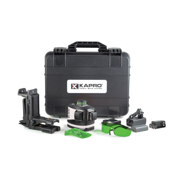 Линеен лазерен нивелир с 3 лъча 30 м, 0.2 мм/м, Kapro 883G Prolaser 3D All-Lines