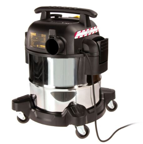 Прахосмукачка DeWALT DXV20S за сухо и мокро почистване от неръждаеме стомана