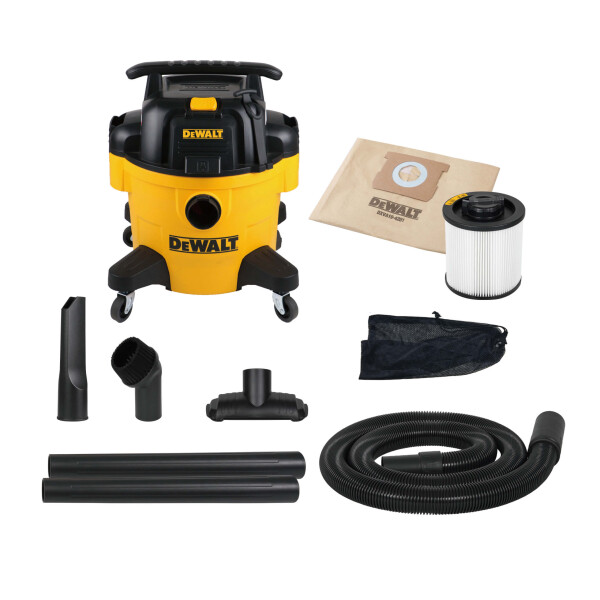 Прахосмукачка DeWALT DXV23PTA за сухо и мокро почистване, 1150 W